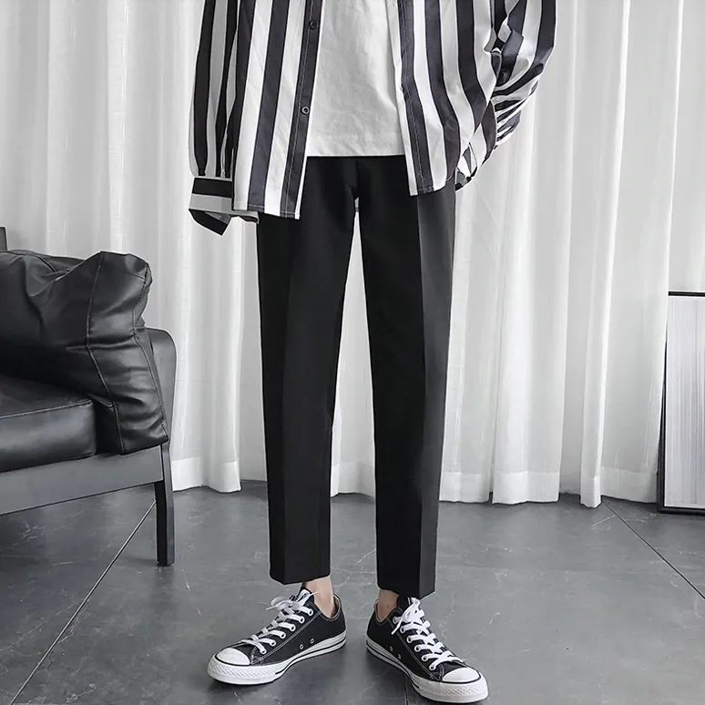 [Korean Style] 2 Colors Chiffon Casual Sweatpants