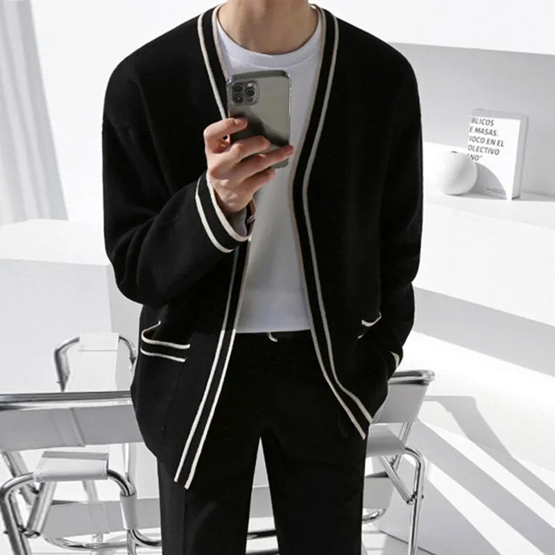 [Korean Style] 2 Colors Wool Cardigan Sweater