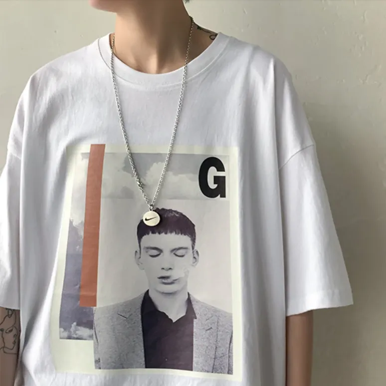 [Korean Style] 3 Colors Oversized Printing T-shirts