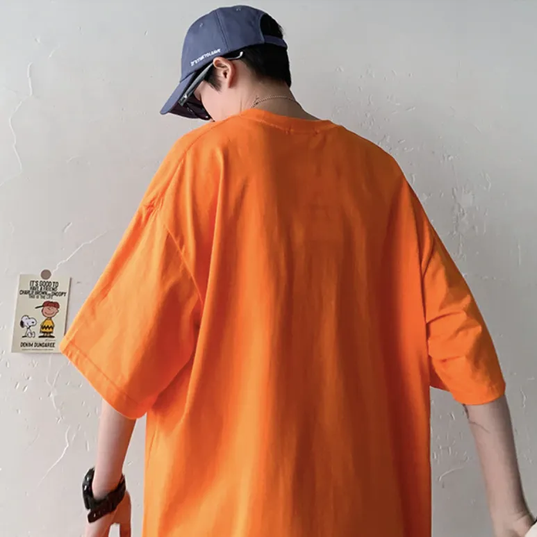 [Korean Style] 3 Colors Oversized Printing T-shirts