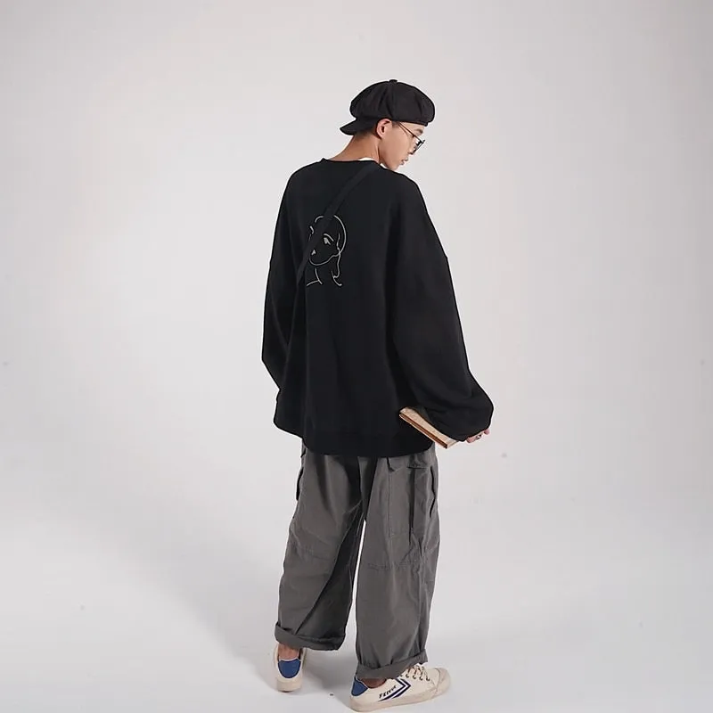 [Korean Style] Bonny Long Sleeve Sweatshirts