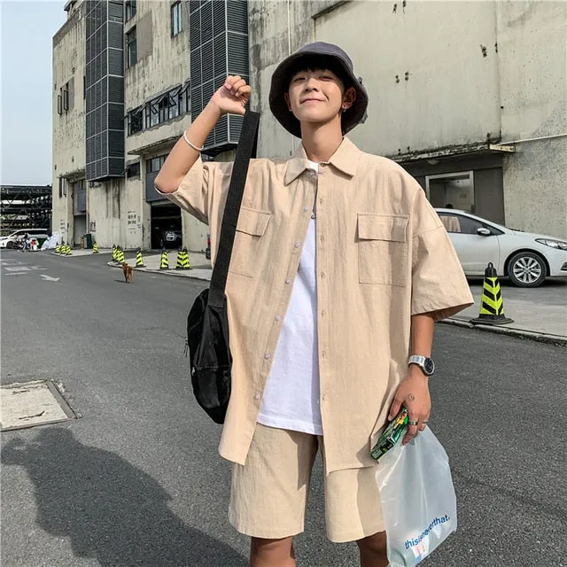 [Korean Style] Dane Summer Tracksuit Set