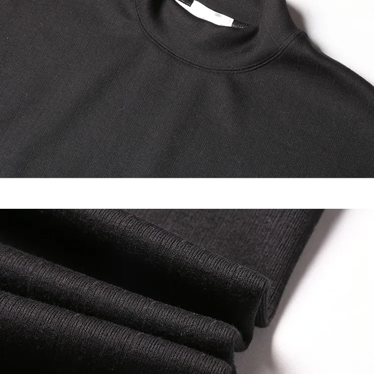[Korean Style] Divo Cotton Oversized Turtleneck Sweatshirts