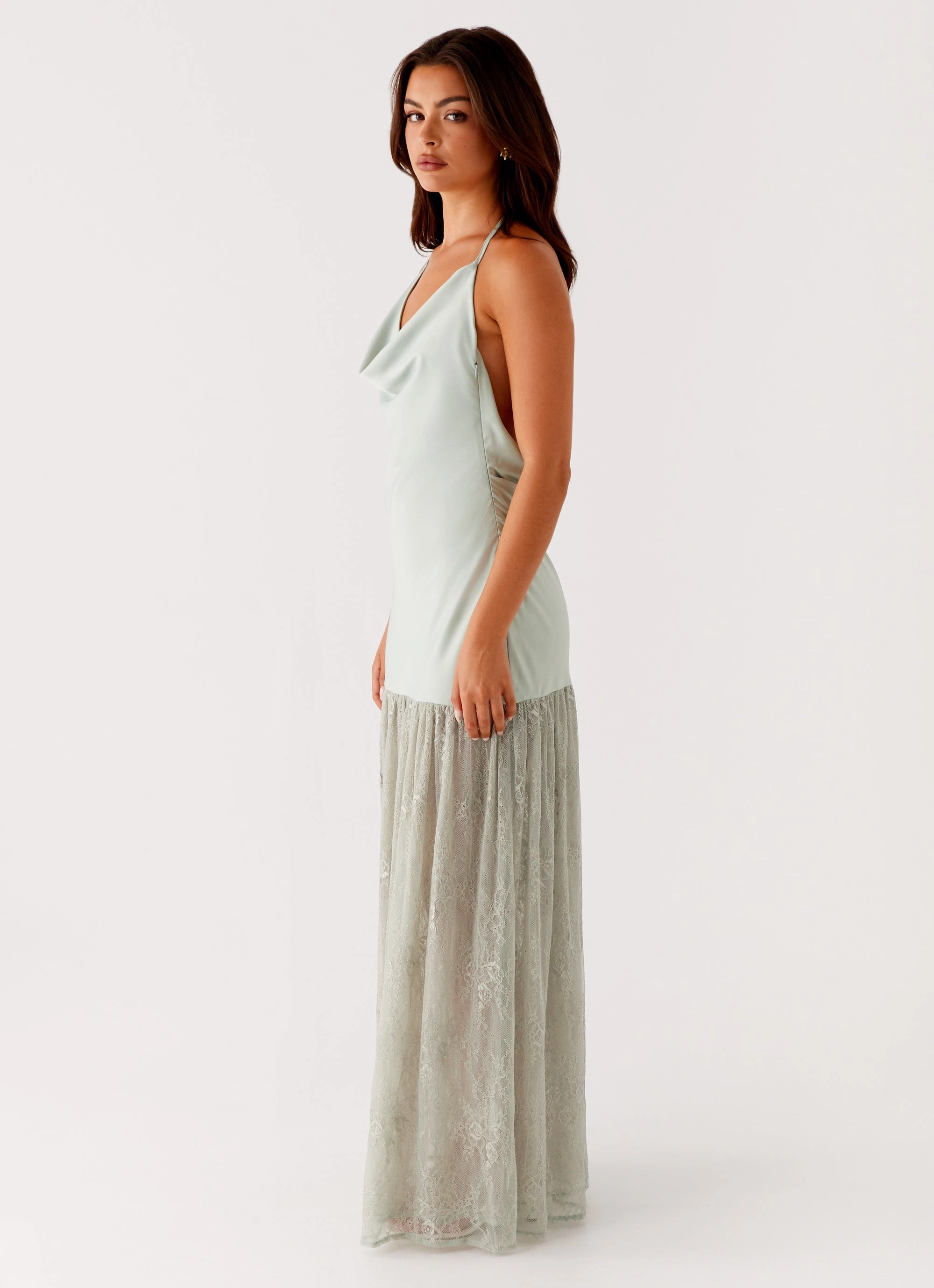 Kylie Maxi Dress - Sage Modern Silhouette