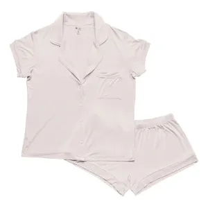 Kyte Baby Women's Short Sleeve Pajama Set - Oat