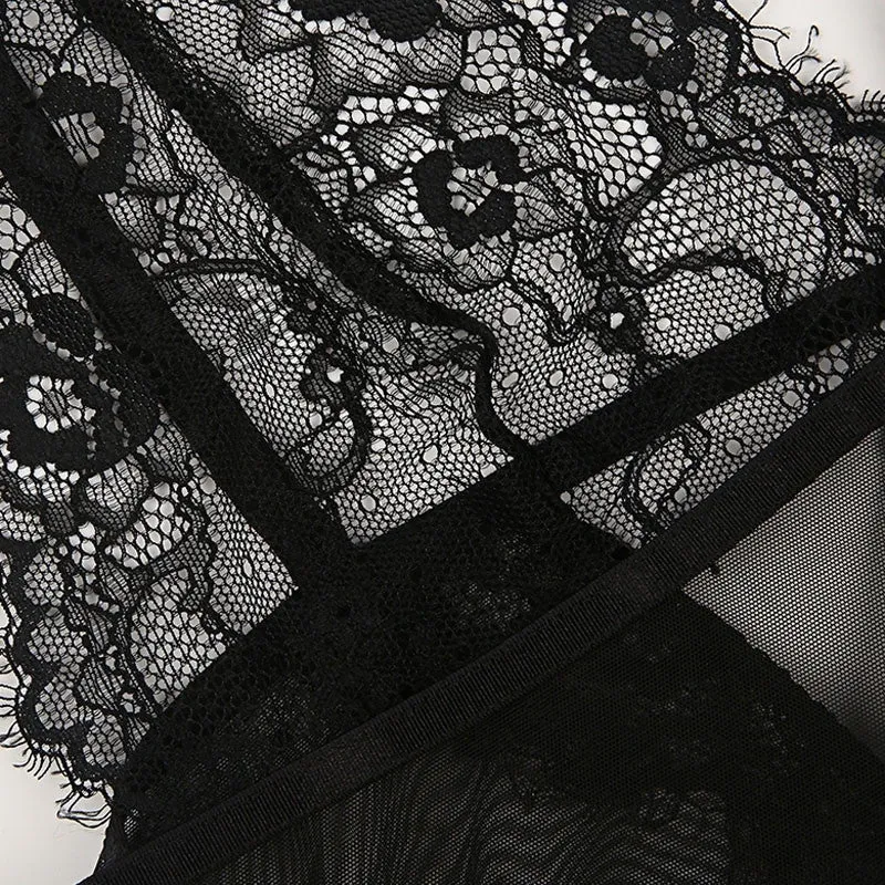 Lace Set Of Women's Nightwear