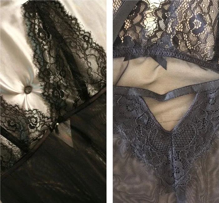 Lace Set Of Women's Nightwear