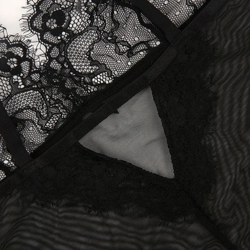 Lace Set Of Women's Nightwear