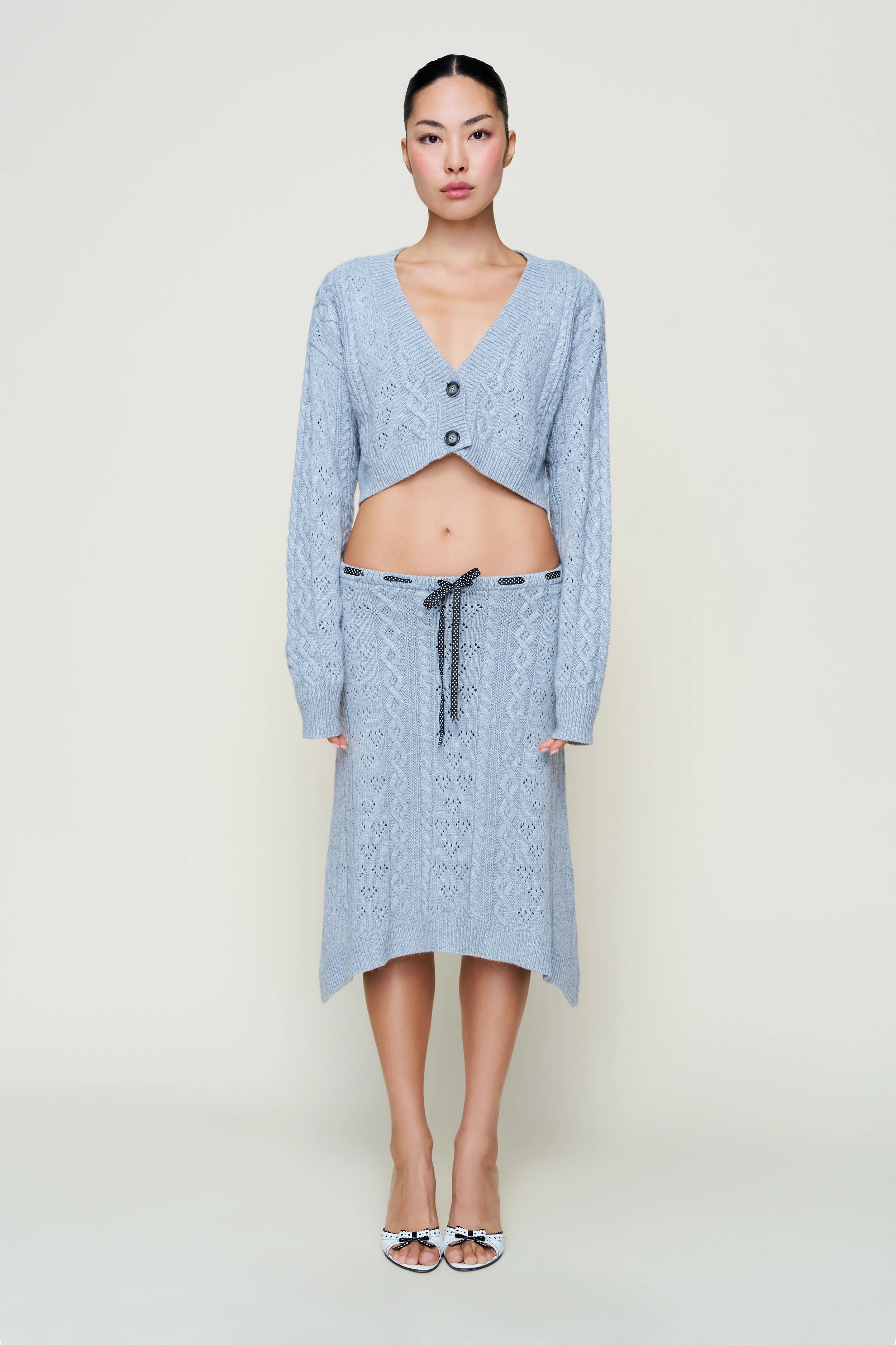 Noah Wool Cable Skirt All Occasion