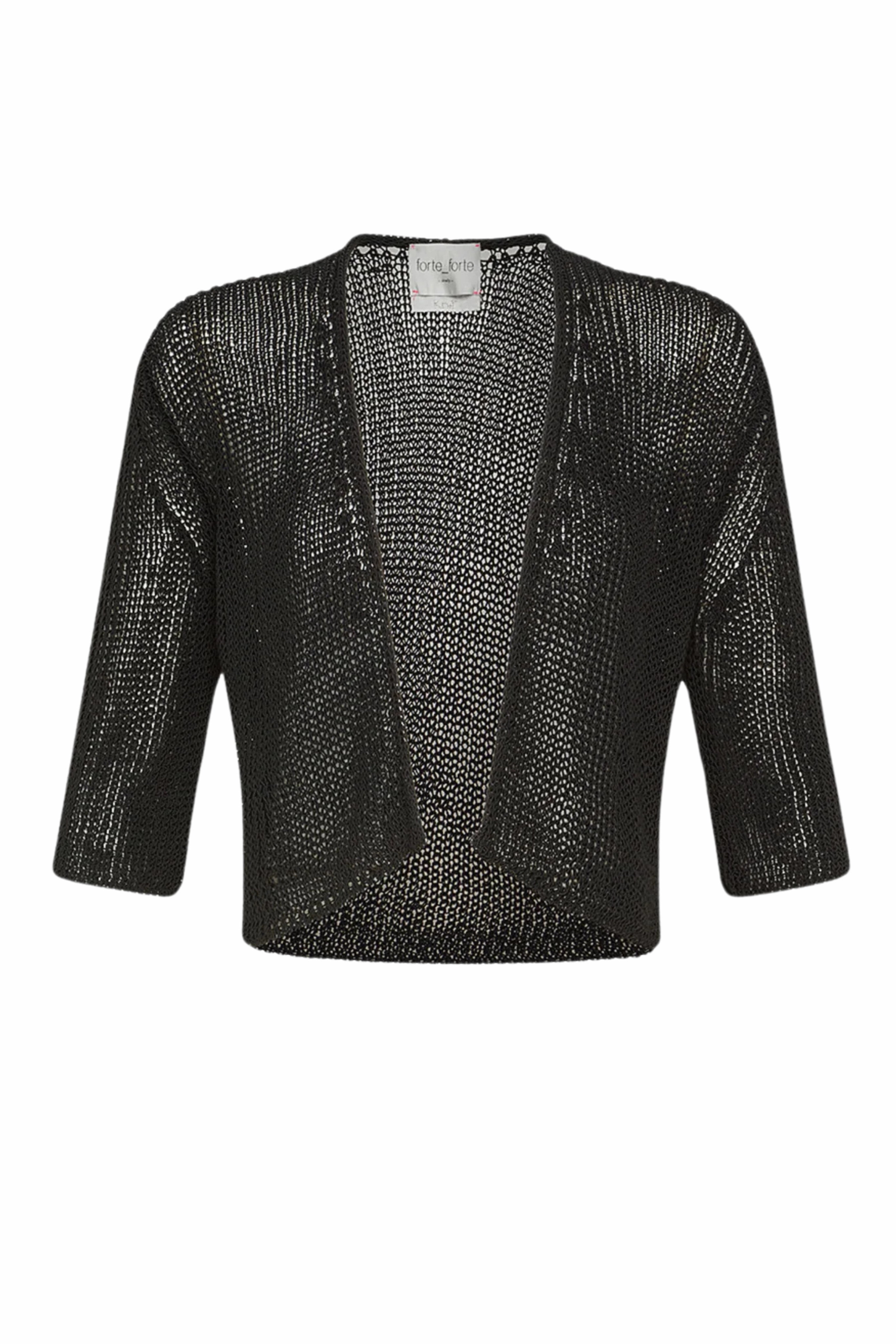 Garment Dyed Process Organic Cotton Blend Rib Knit Cardigan