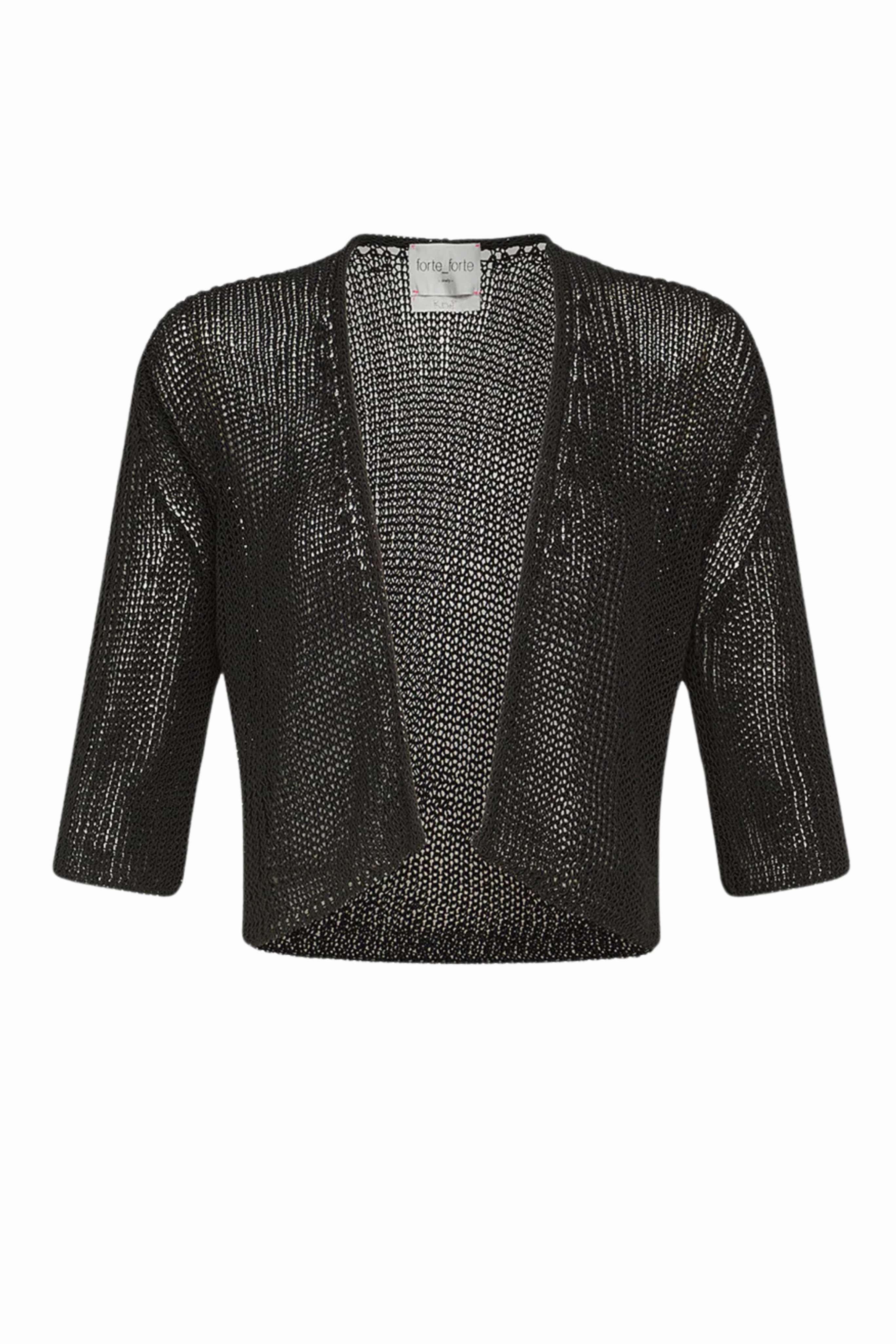 Organic Cotton Blend Rib Knit Cardigan Thermal Insulation Layer