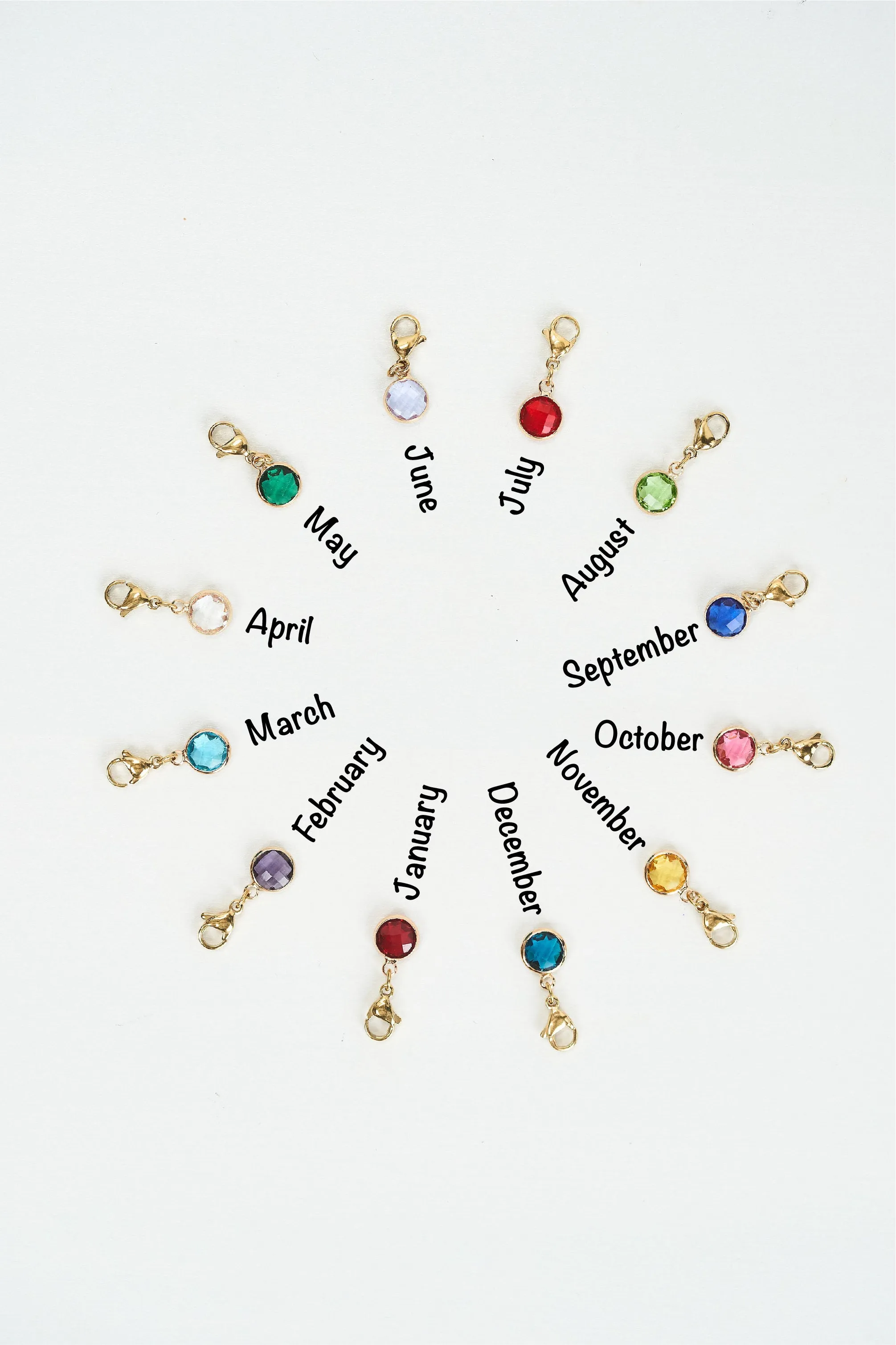 Latched Mama Birthstone Charm