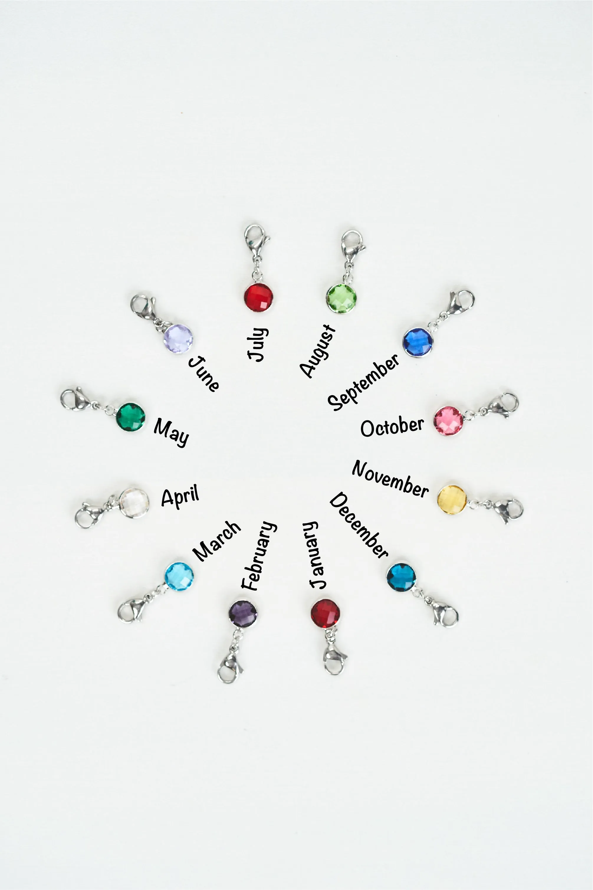 Latched Mama Birthstone Charm