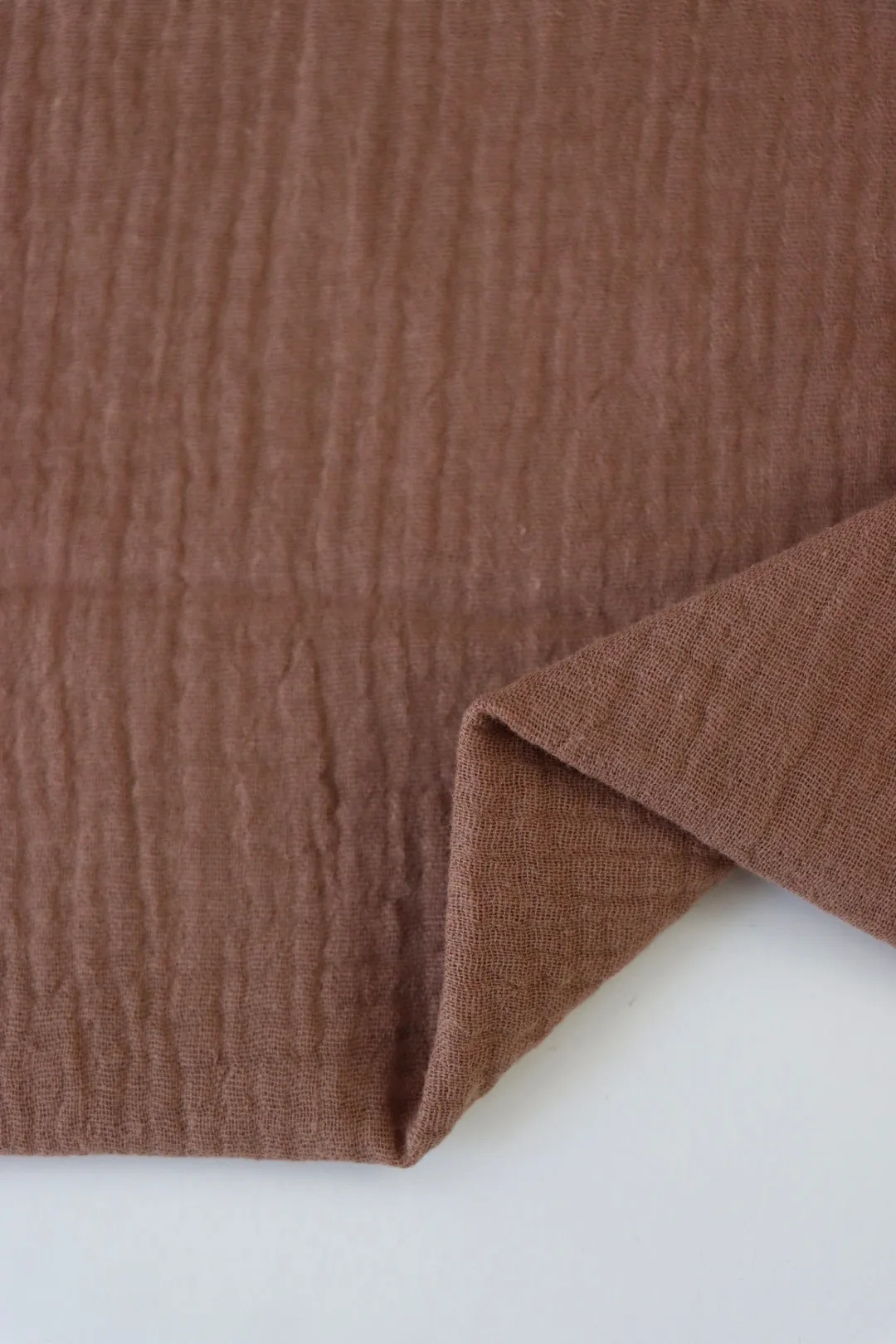 Latte Cotton Double Gauze