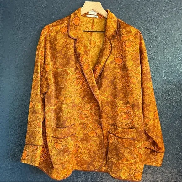 Laura Ashley & Urban Outfitters Exclusive Reese Paisley Print Pajamas Set