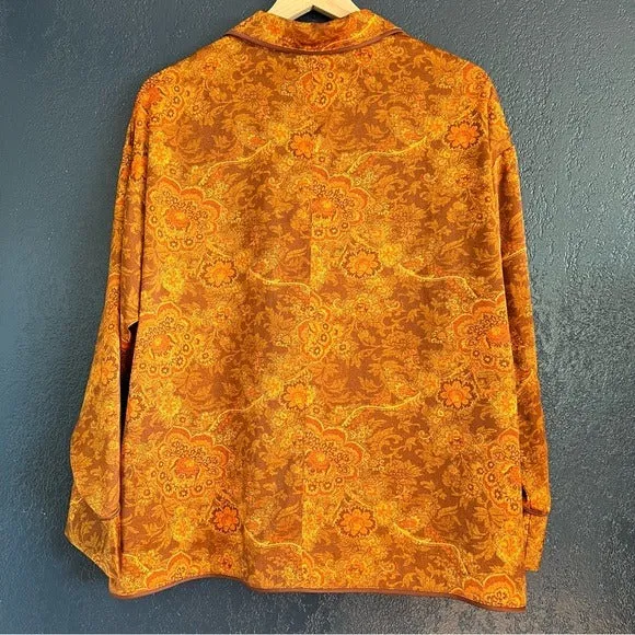 Laura Ashley & Urban Outfitters Exclusive Reese Paisley Print Pajamas Set