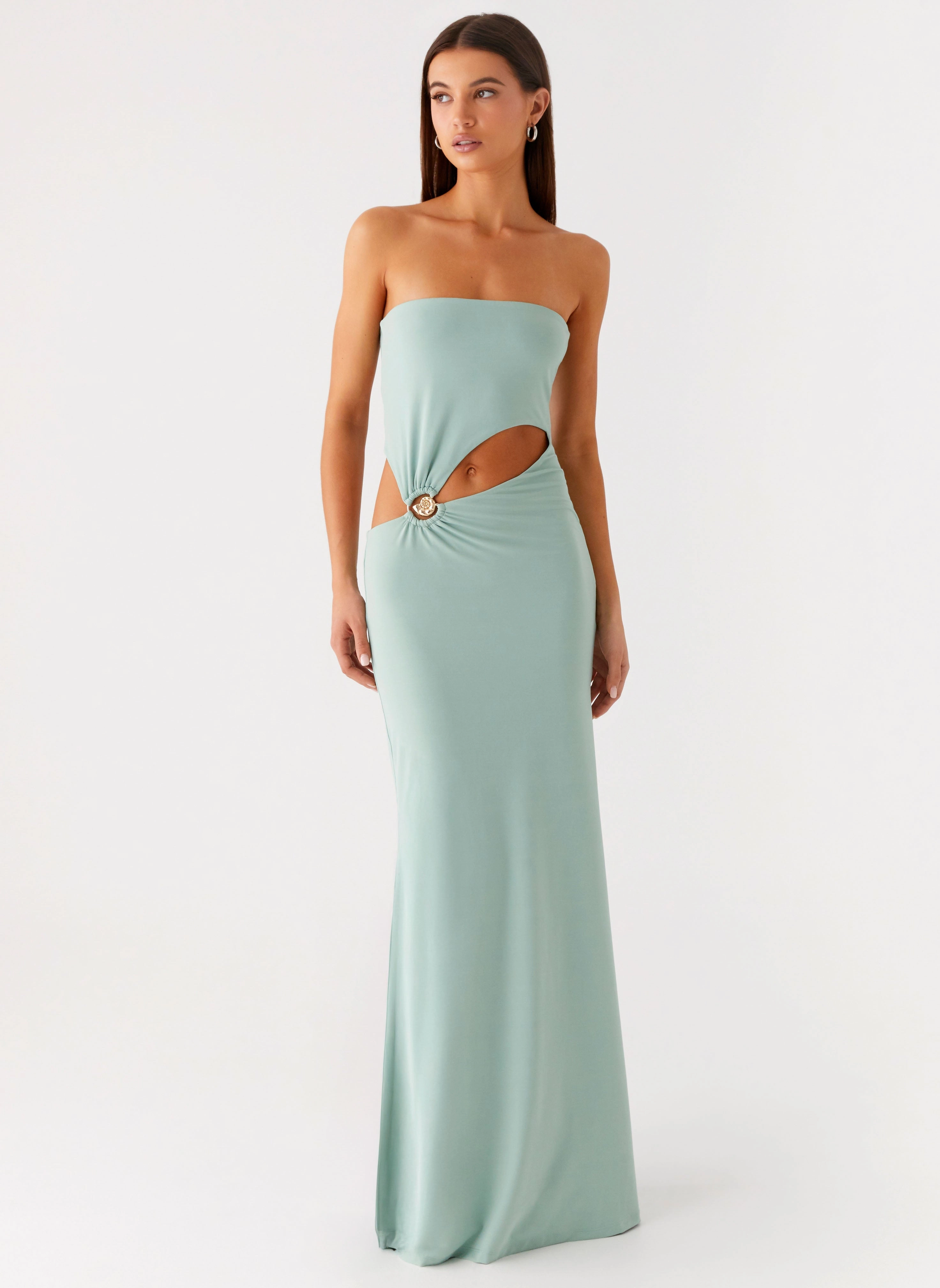 Comfort Layer Wear Laurella Maxi Dress - Sage