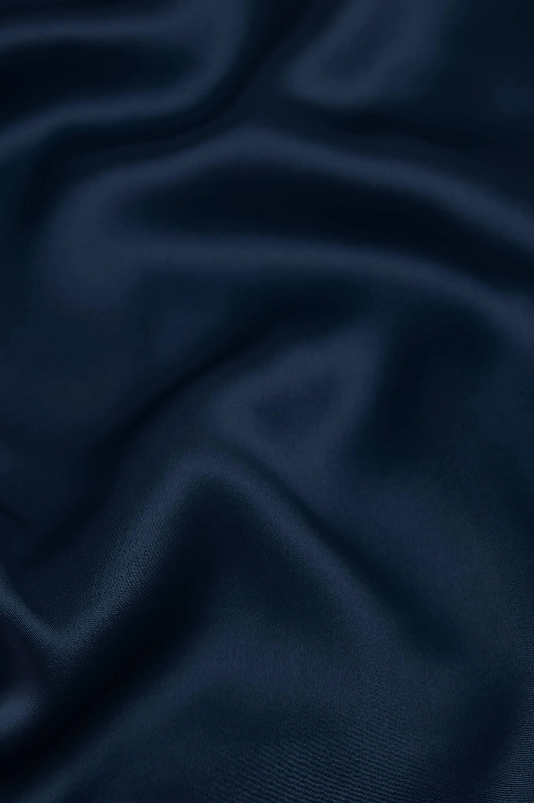 Laurent Navy Pajamas in Sandwashed Silk