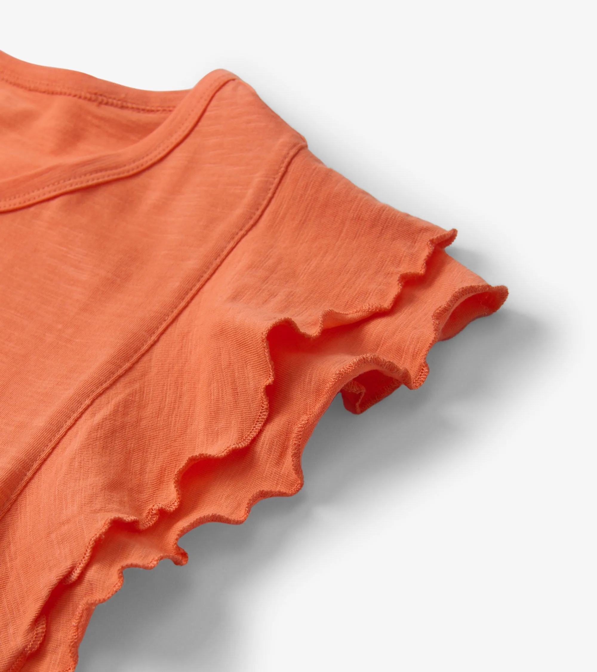 Layered Sleeve Tank - Melon