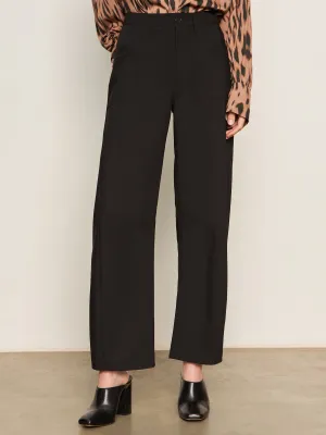 Non Slip Waist Grip Performance Ready Charter Gab Barrel Pant Black