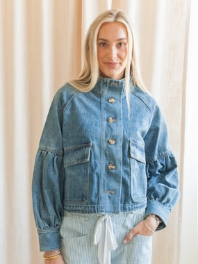 Cozy Comfort Quick Dry Technology Tanner Denim Jacket