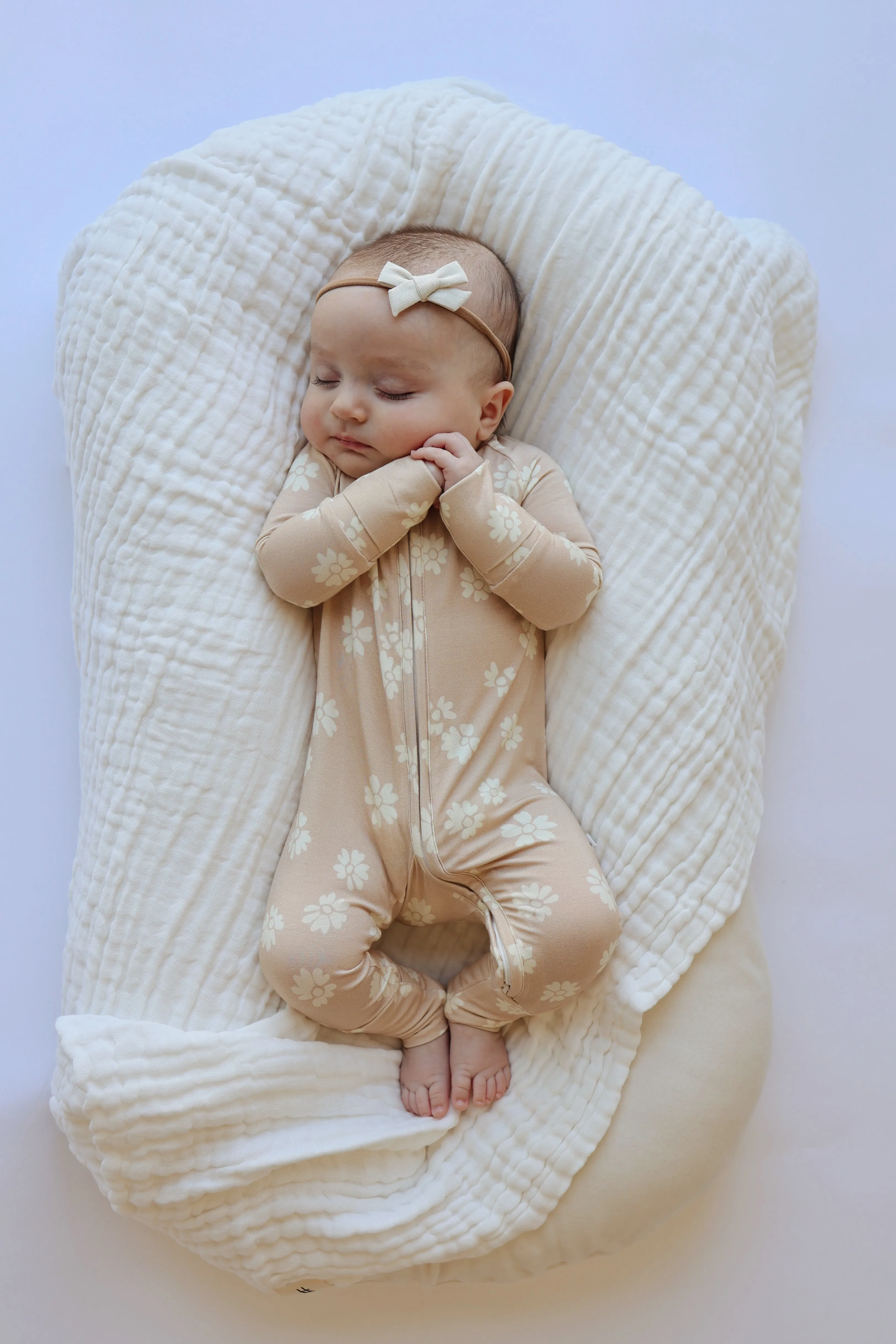 Lazy Daisy | Bamboo Zip Pajama