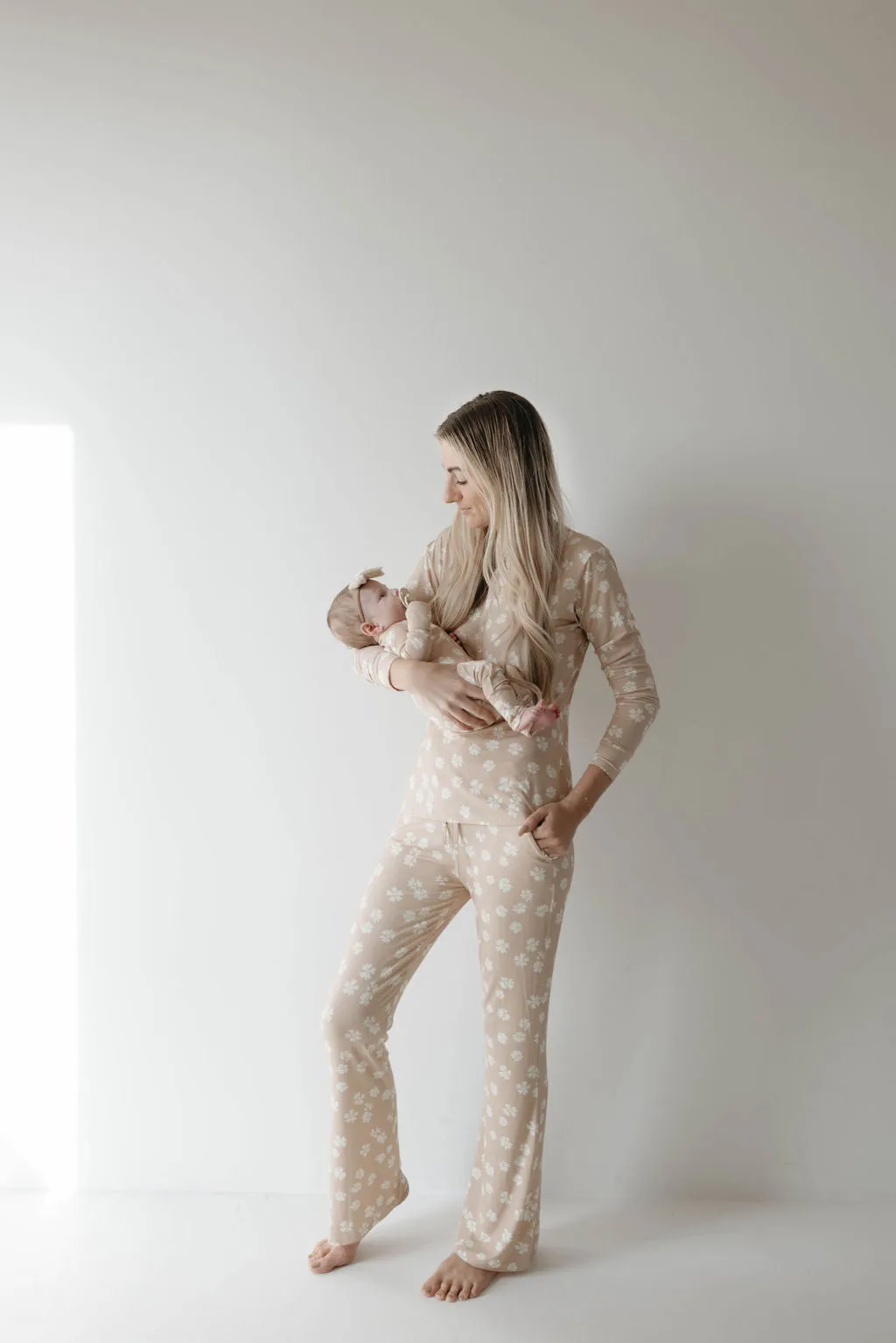 Lazy Daisy | Bamboo Zip Pajama