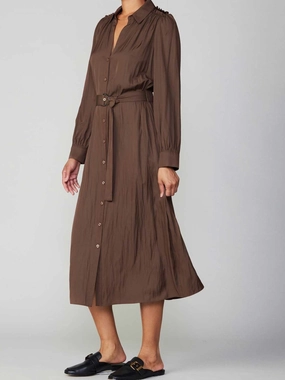 Farm Scene Leah Chocolate Dress