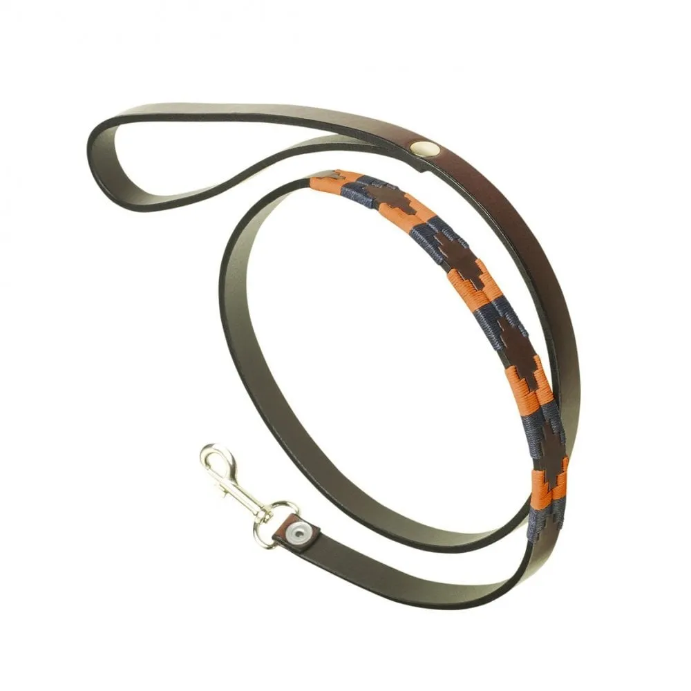 Leather Dog Collar & Lead - Audaz by Pampeano