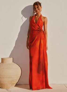 Perfect Day-to-Night So Chic Maxi Dress - Scarlet Blur