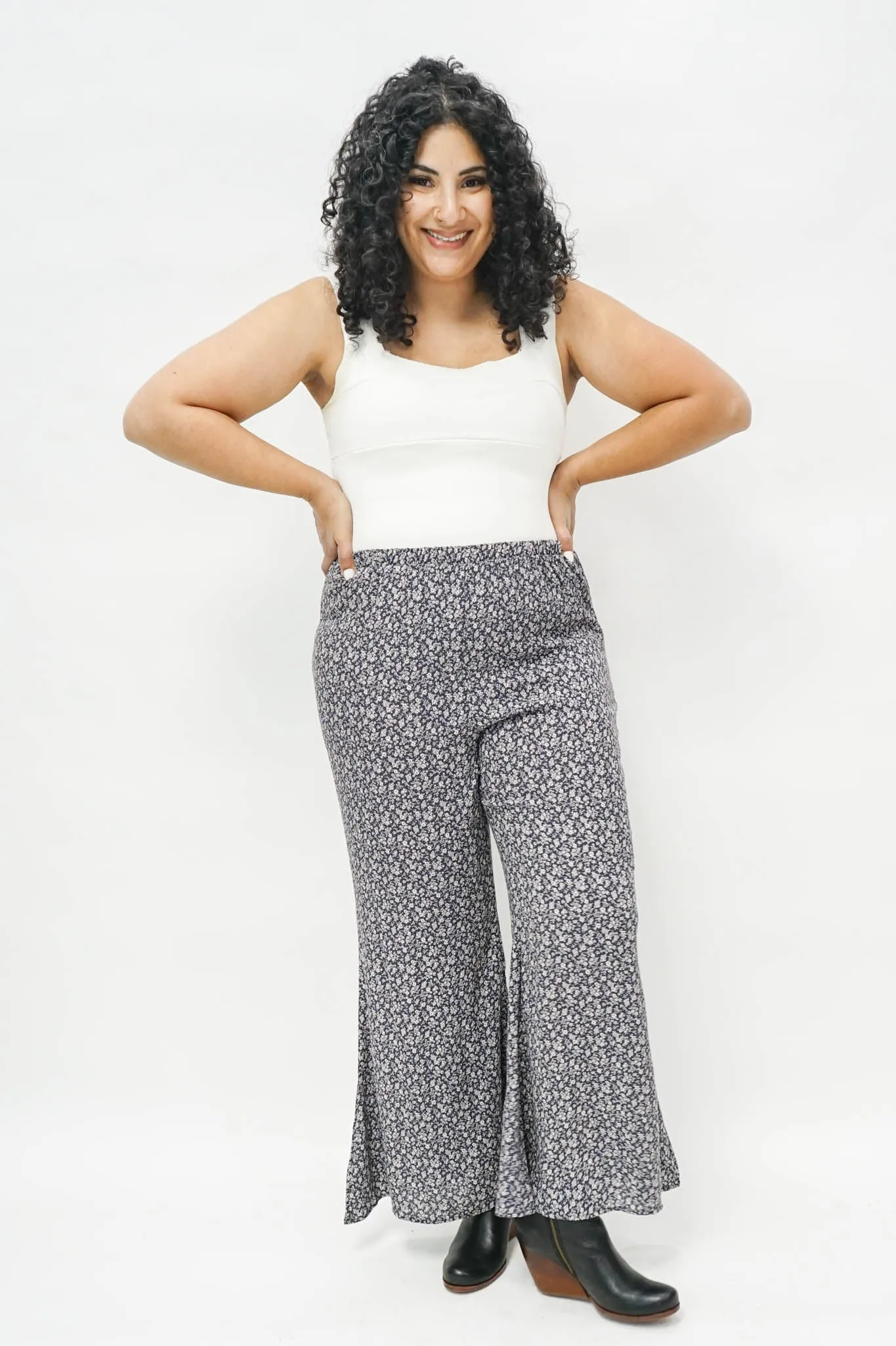 Leavenworth Floral Wide Leg Pants