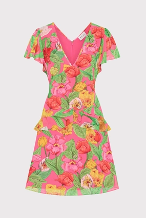 Lee Tulip Rosette Mini Dress Minimal Harmony Free Shape