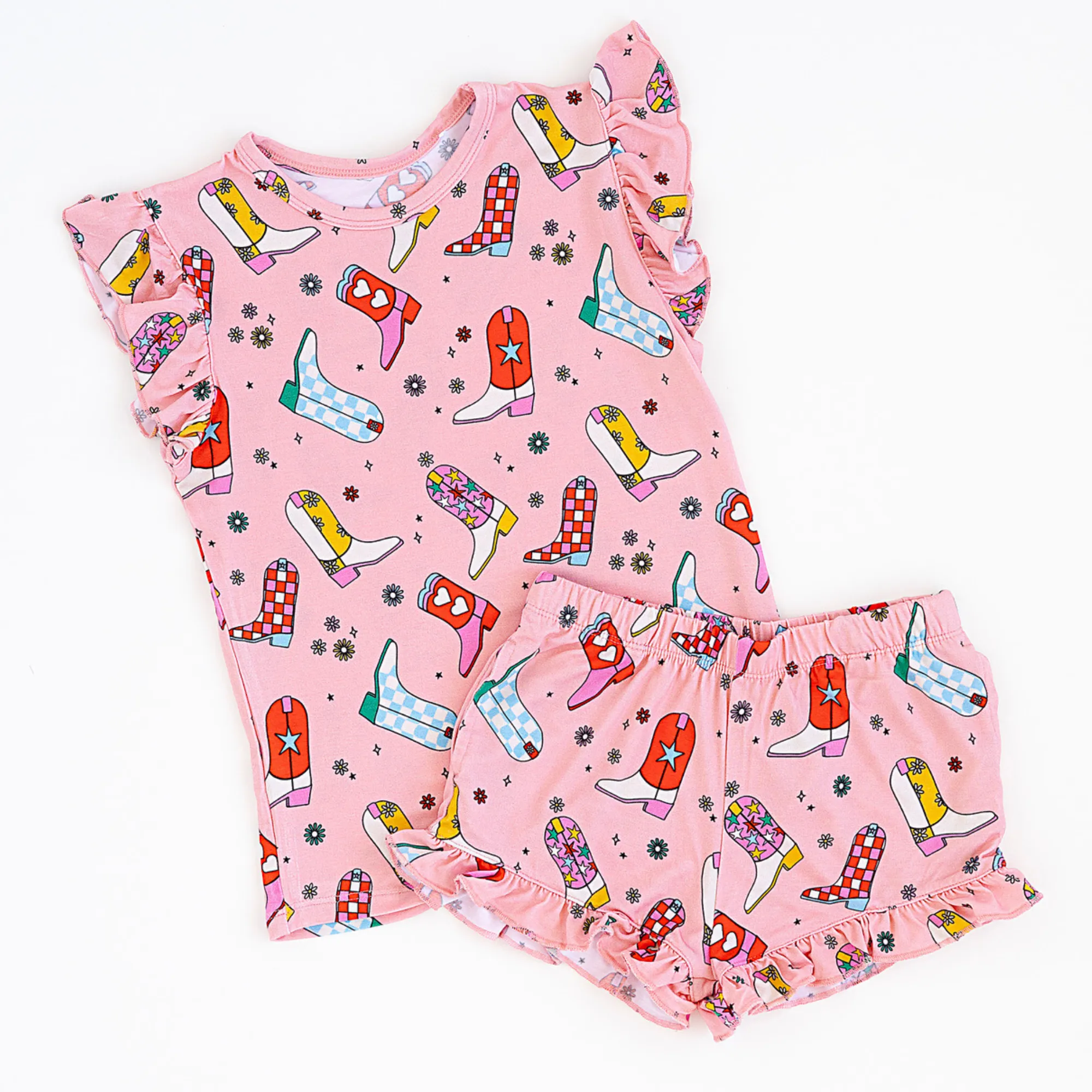 Let's Go (to bed) Girls Short Set Toddler/Kids