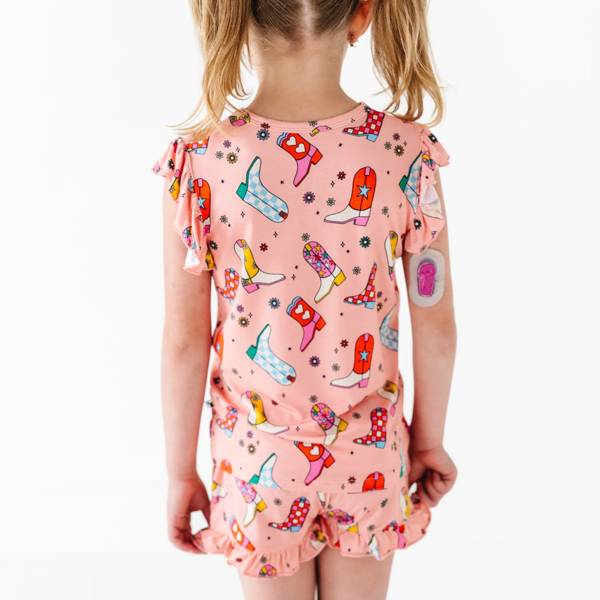 Let's Go (to bed) Girls Short Set Toddler/Kids