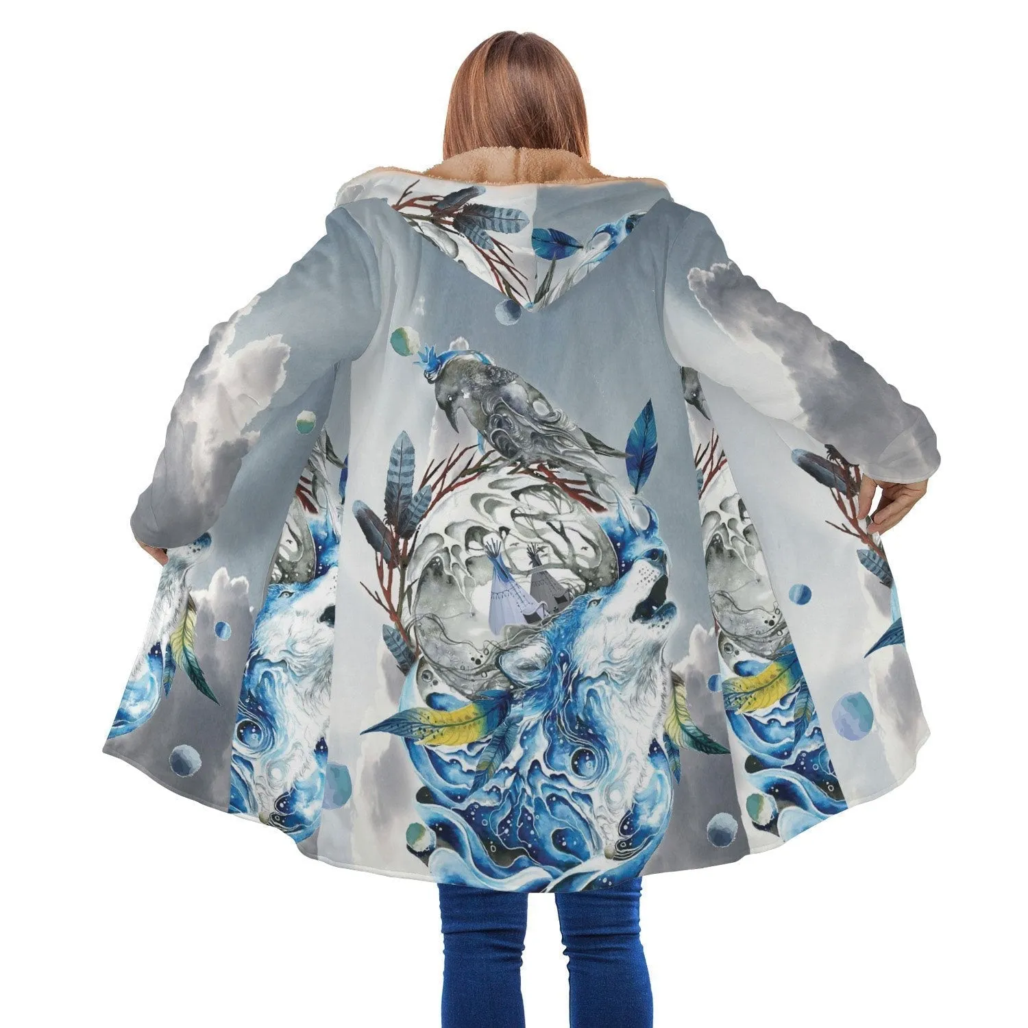 Light Blue Native Cloak WCS