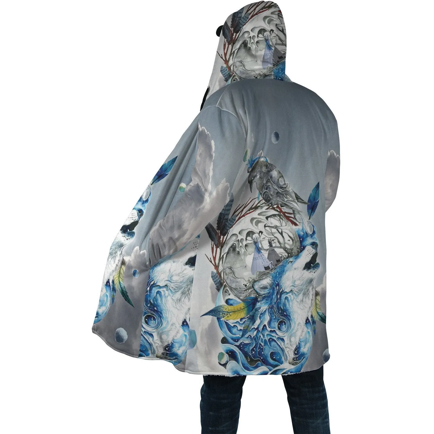 Light Blue Native Cloak WCS