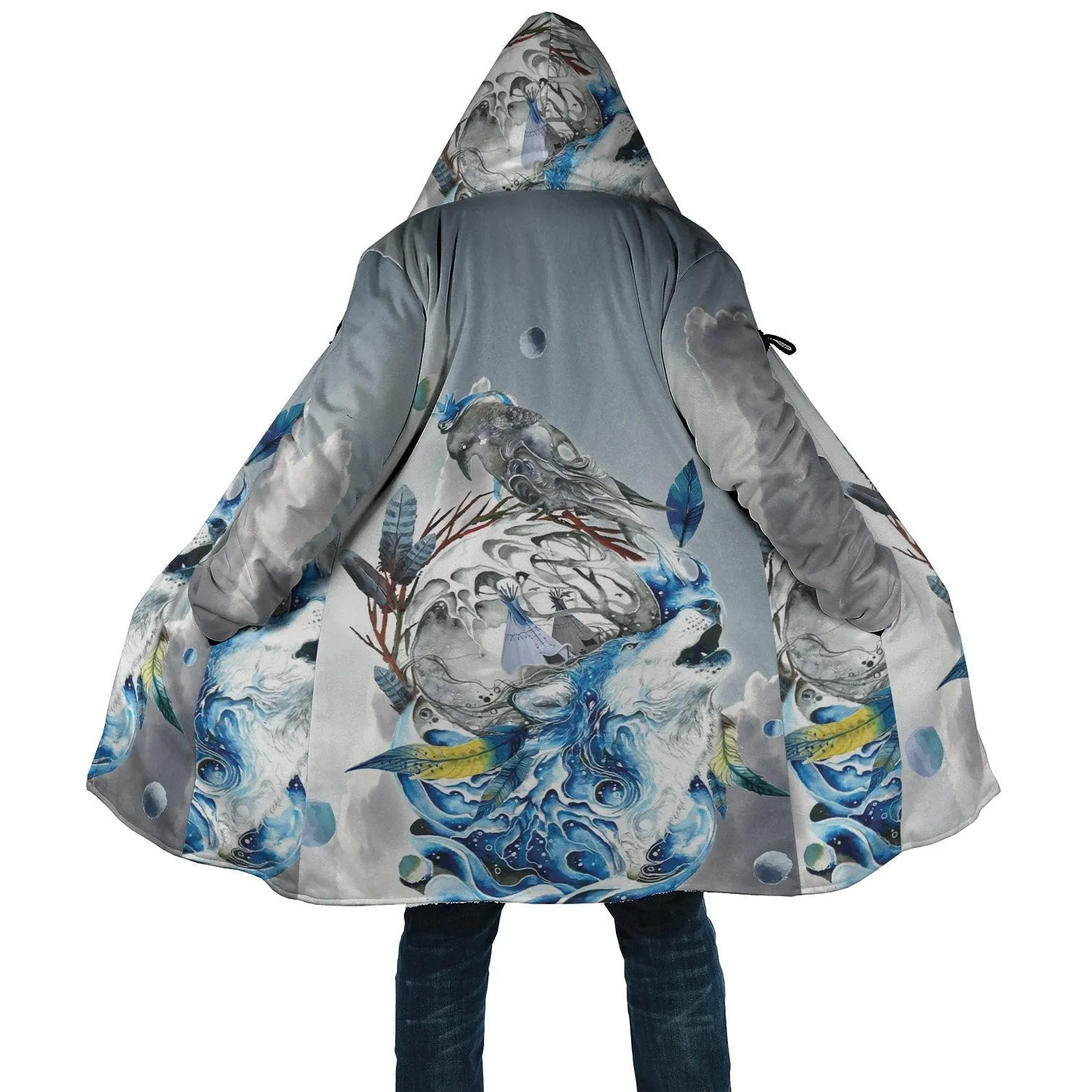 Light Blue Native Cloak WCS