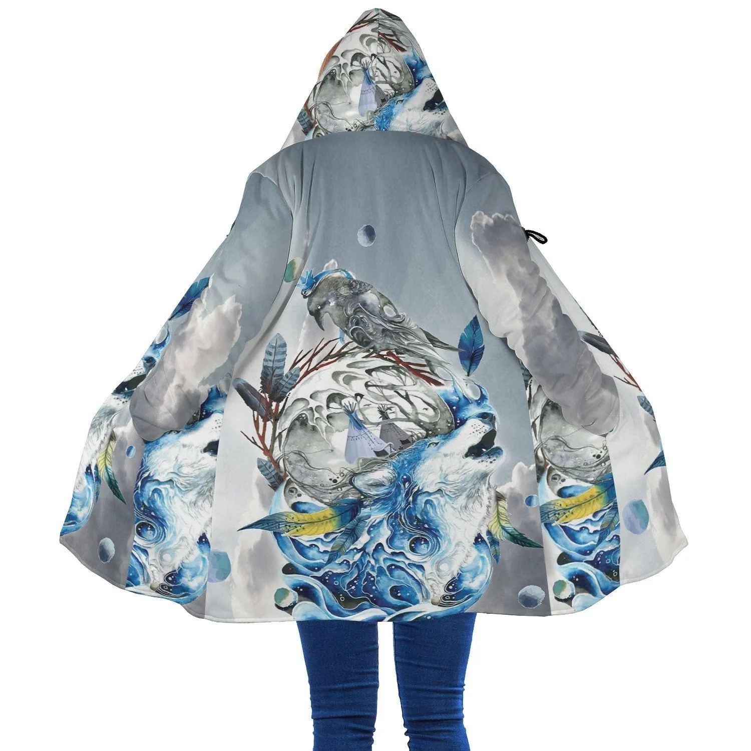 Light Blue Native Cloak WCS