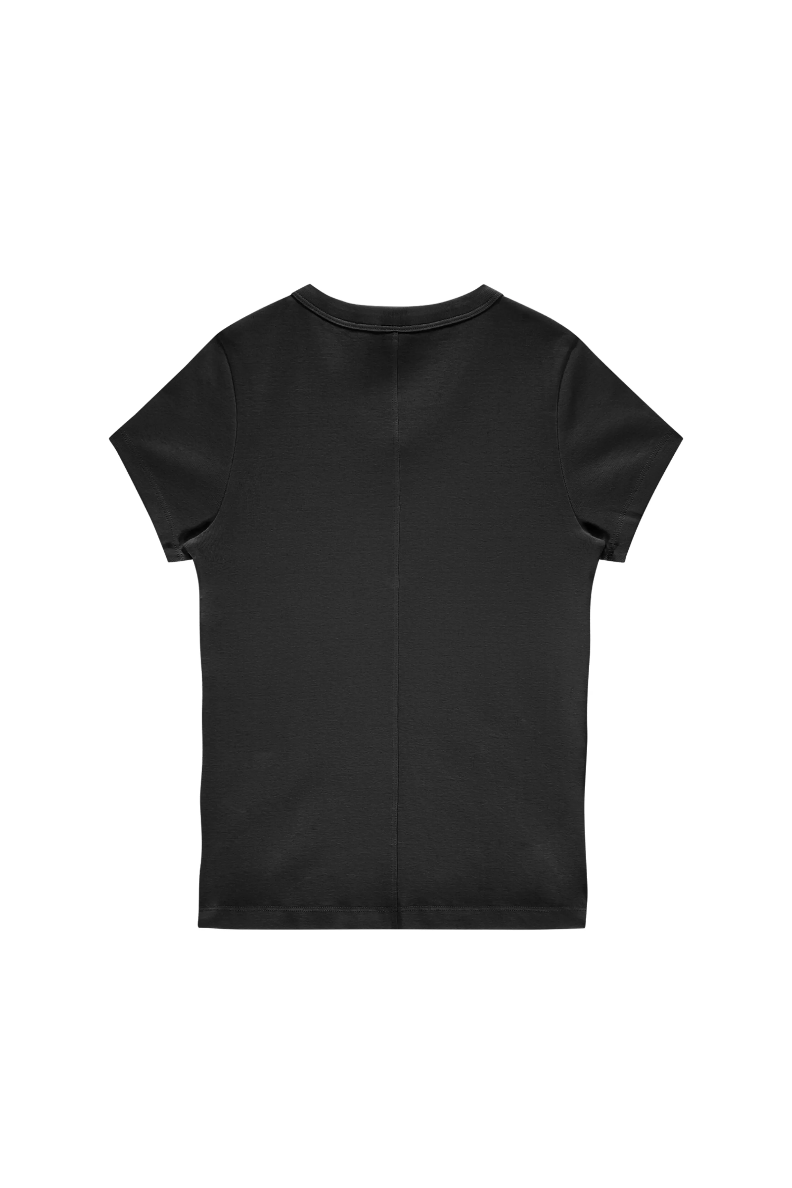 Airflow Mesh Insert WrinkleResistantTextile Jill Baby Tee in Black