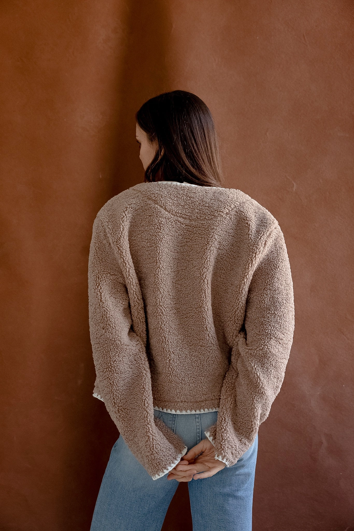 Seamless construction Stowe Cocoa Jacket