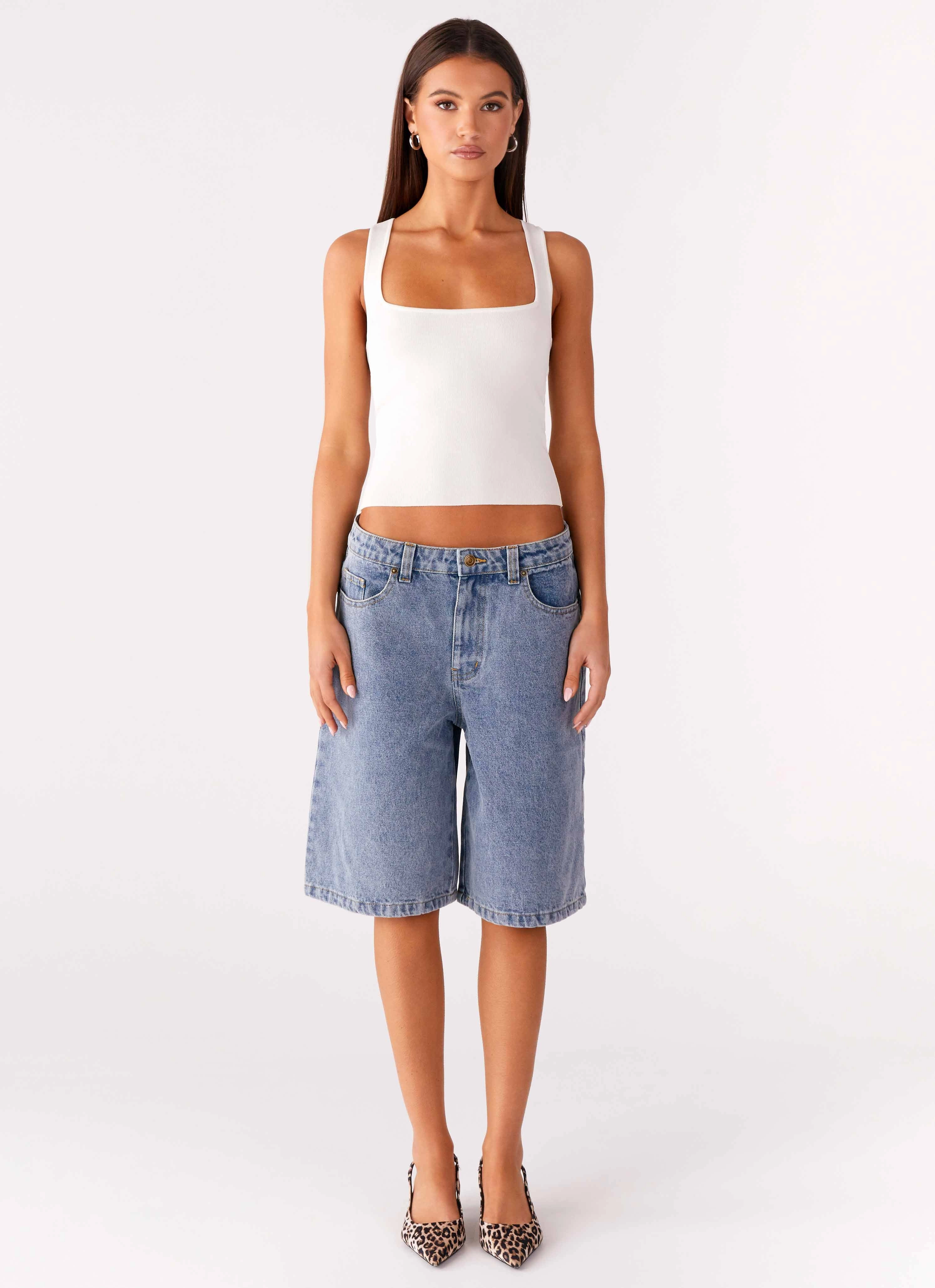 Orleans Denim Jorts - Blue creative industry RipstopMaterial