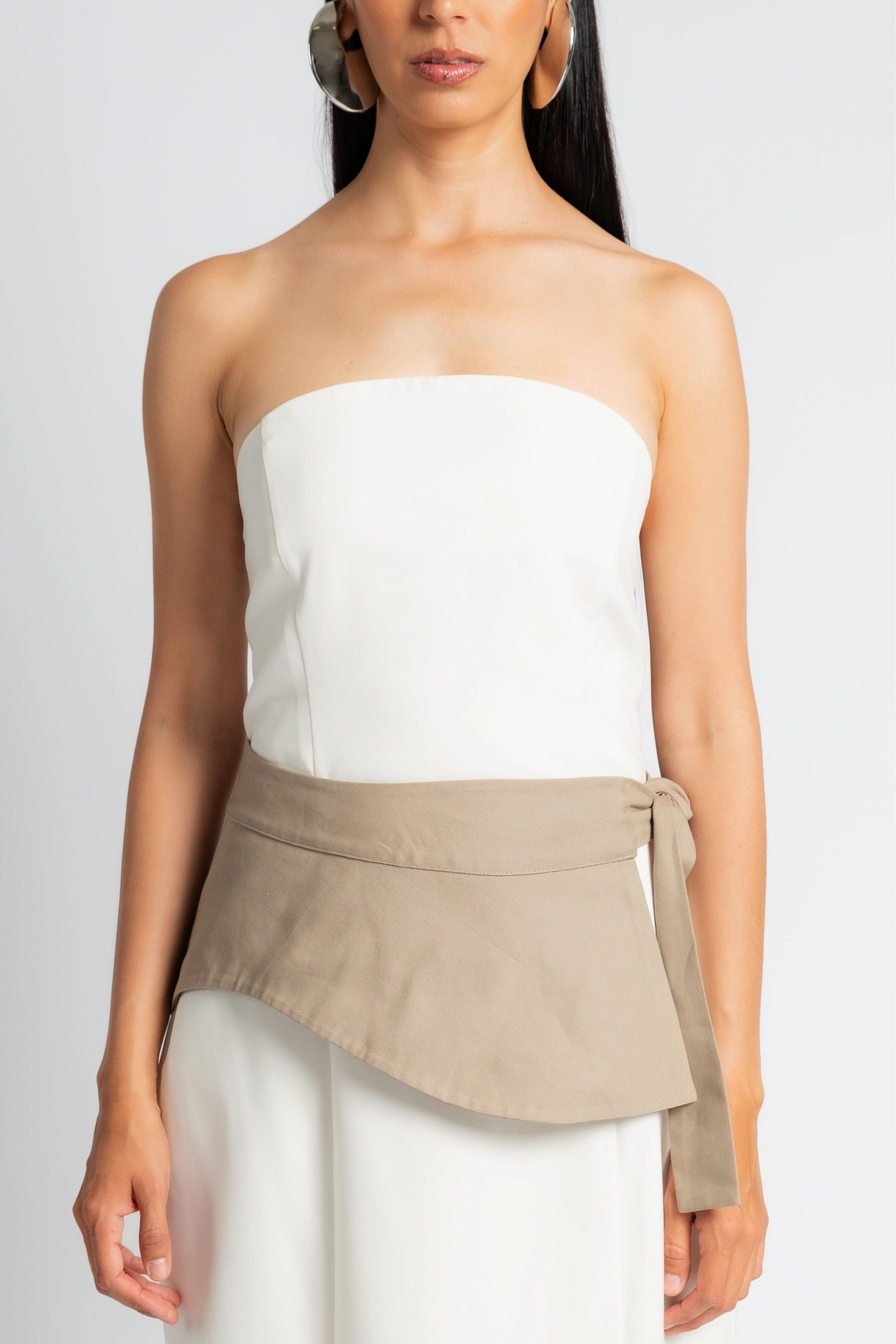 Reflective Safety Trim The Wave Belt in Tan
