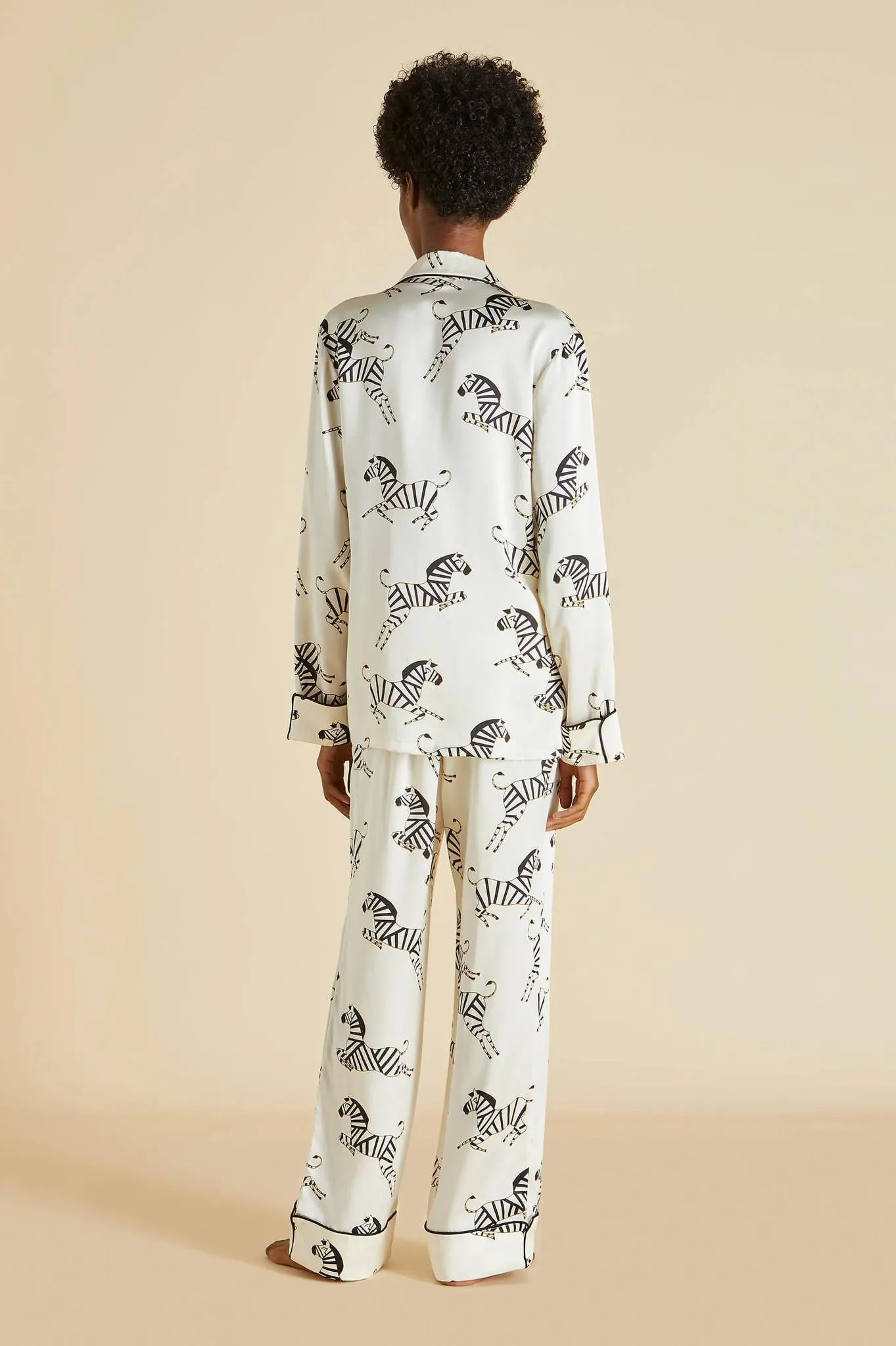 Lila Zebedee silk pajama set