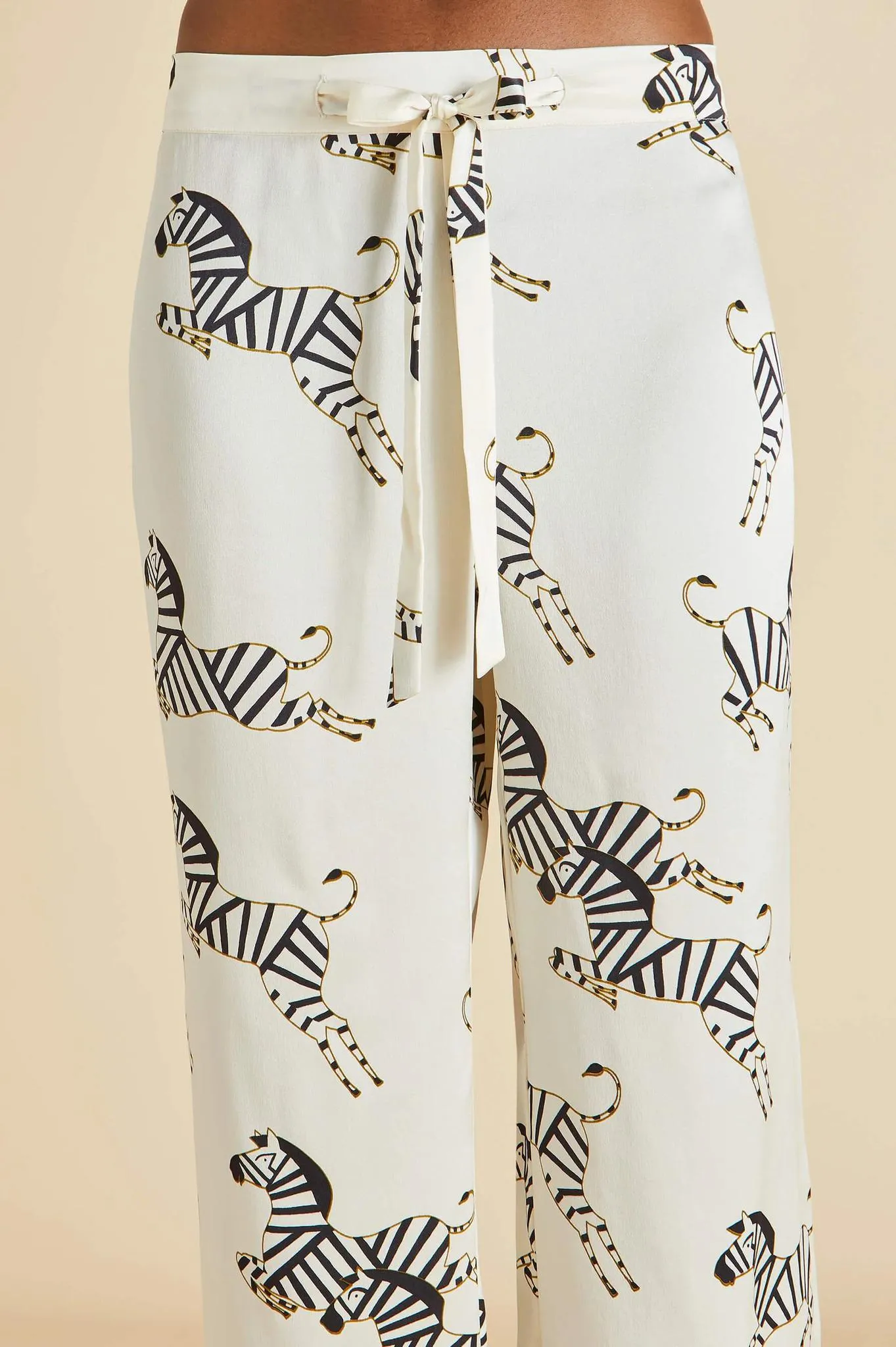 Lila Zebedee silk pajama set
