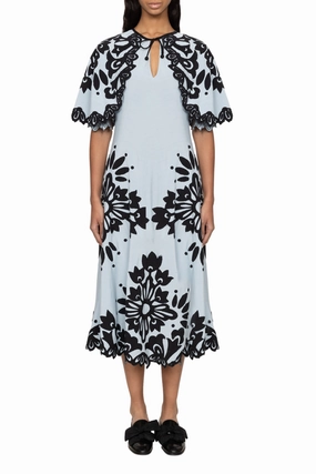 Liliana Applique Maxi Sleeveless Dress Year Round
