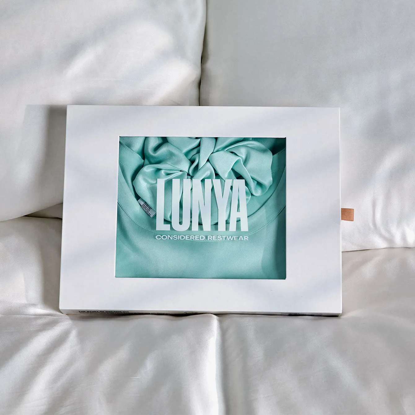 Limited Edition Washable Silk Tee & Scrunchie Set
