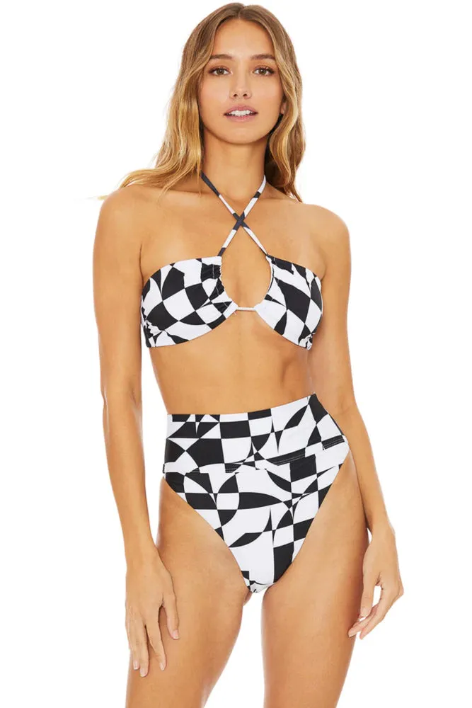 Relaxed Look Beach Riot Abby Top - 70s Geo