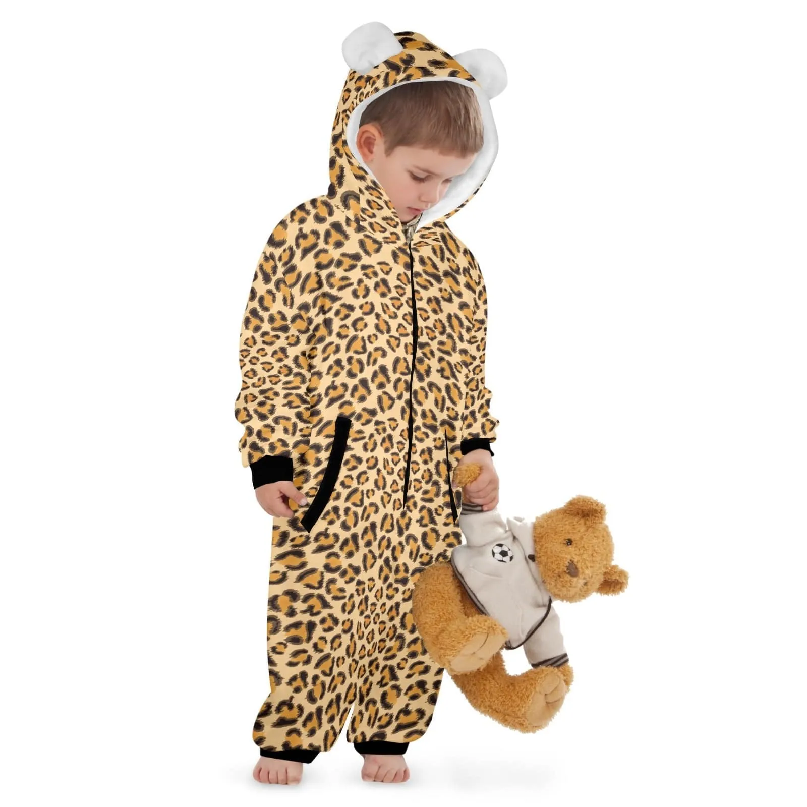 Little Leopard Onesie Pajamas