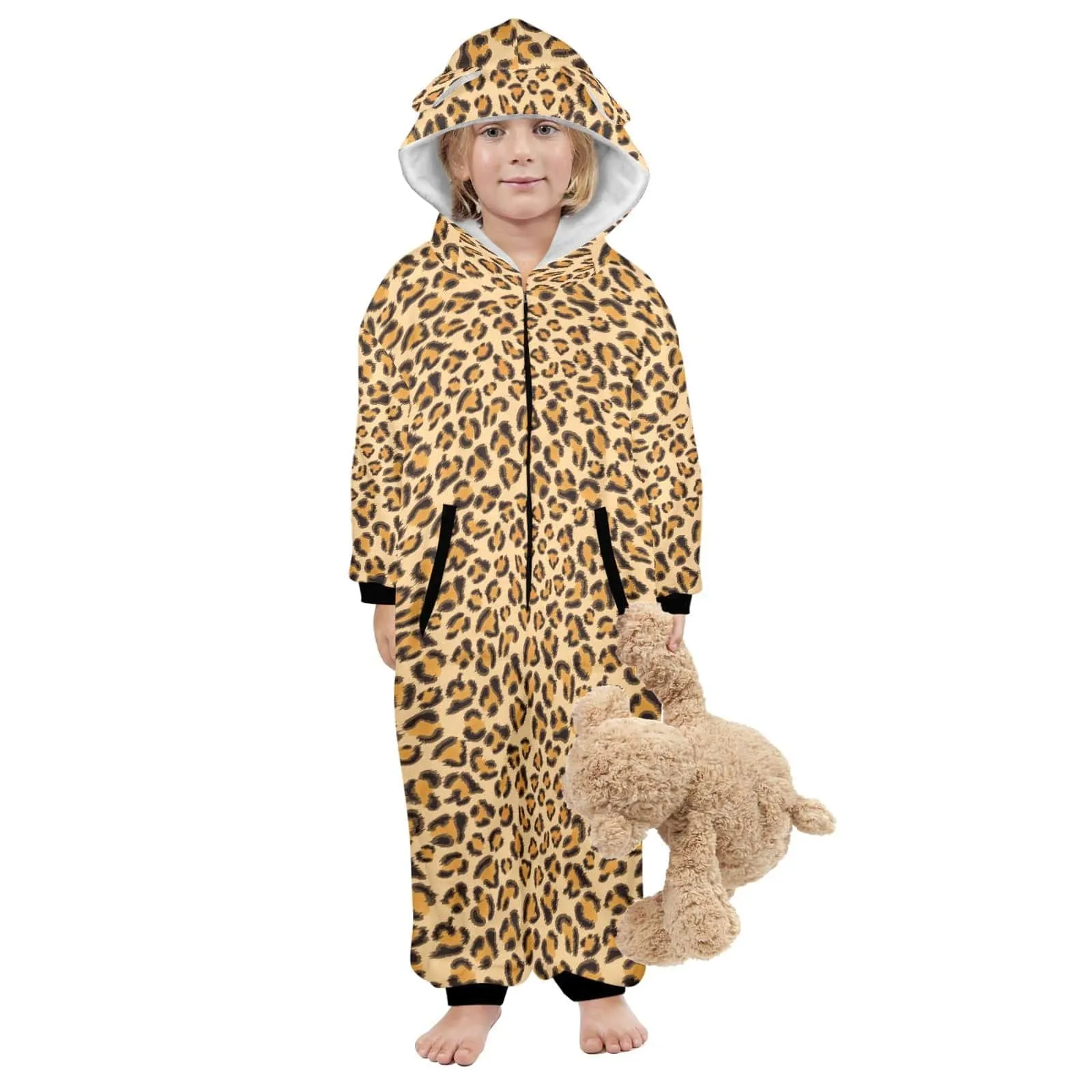 Little Leopard Onesie Pajamas