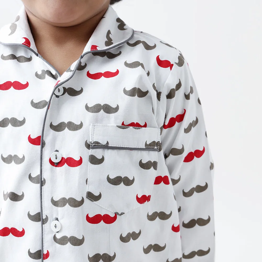 Little Man Pajama Set For Kids